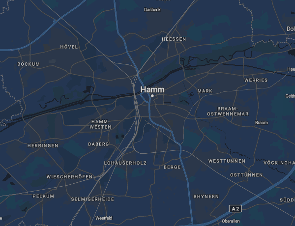 Karte von Hamm